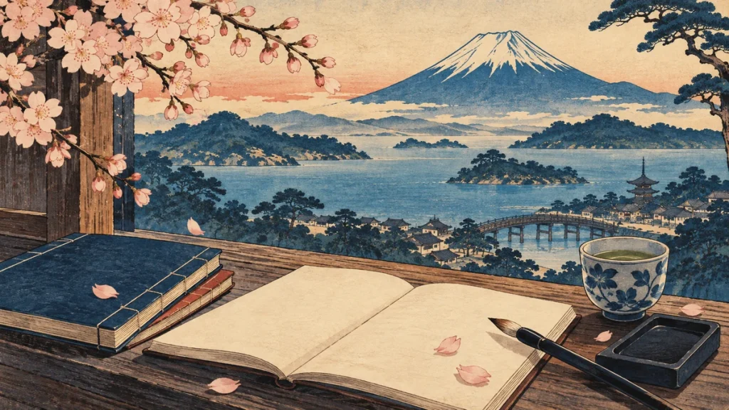 Painted illustration for Why Should You Learn Hiragana?