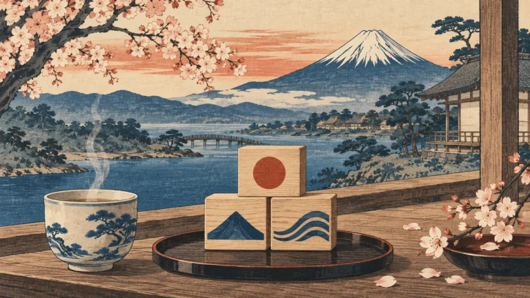 Painted illustration for How to Create Simple Sentences in Japanese