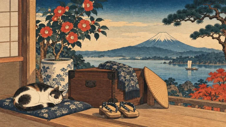 Painted illustration for How to Express Possession and Ownership in Japanese