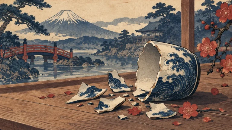 Painted illustration for Commonly Used Japanese Curse Words and Insults