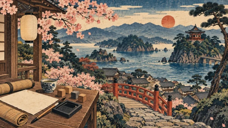 Painted illustration for Lesser-Known Places in Japan (That are Absolutely Worth a Visit!)
