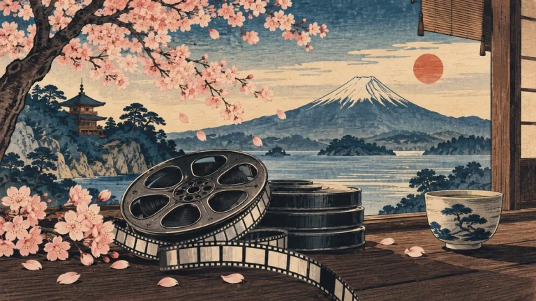 Painted illustration for 10 Must-Watch Japanese Movies